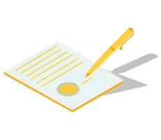 pen filling in application