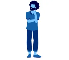 man thinking