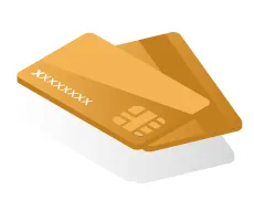 two debit cards