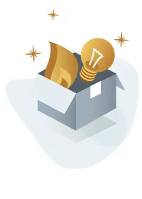 gas and electrcity in a box