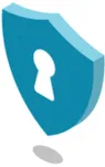 a protective shield lock