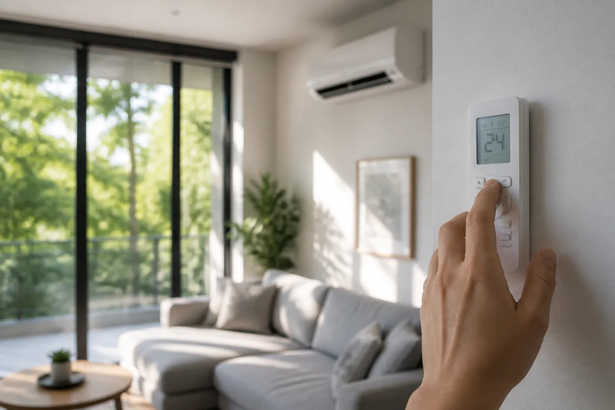 The one number on your air-con remote that quietly runs up the bill