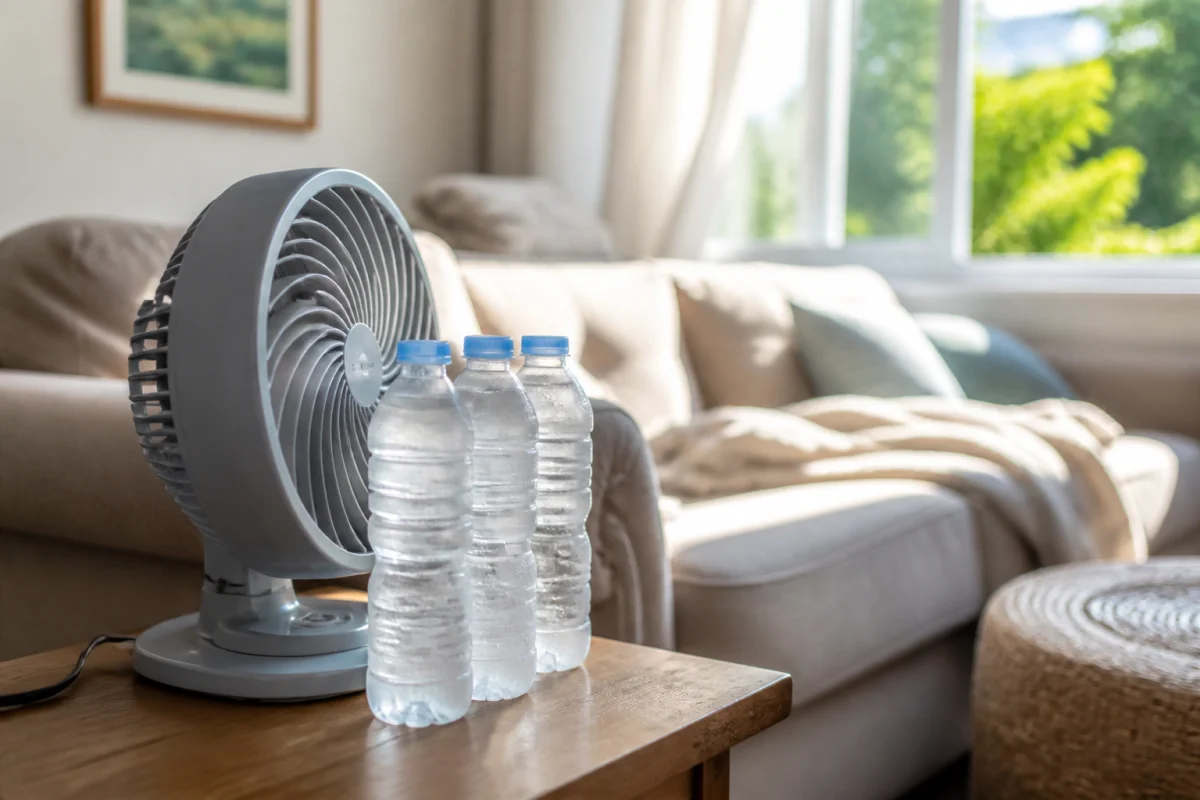 The viral plastic-bottle air cooler promises to drop the temperature by 5C: scientists put it to the test