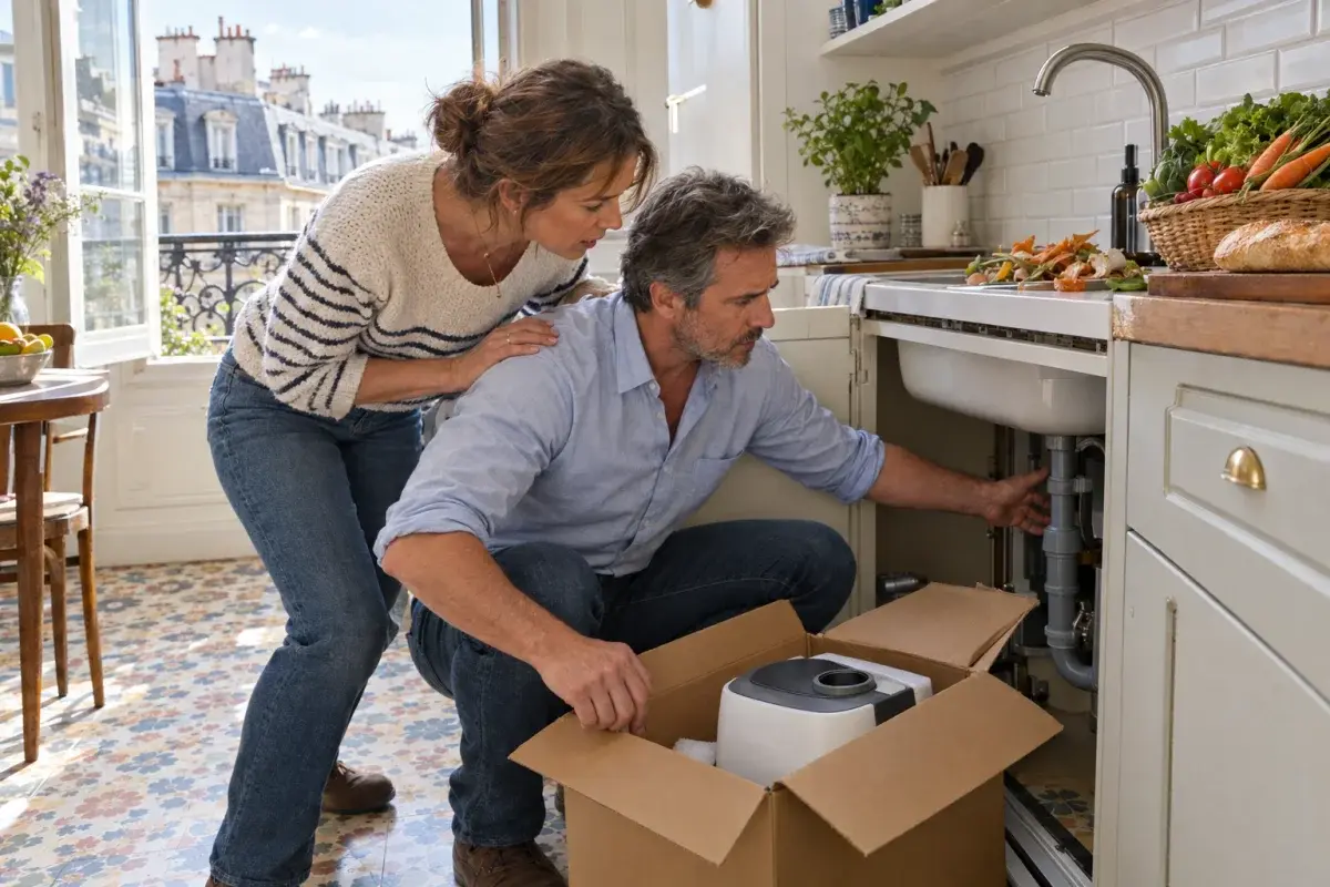 A sink waste disposal unit: are you actually allowed to plumb it into the sewer?