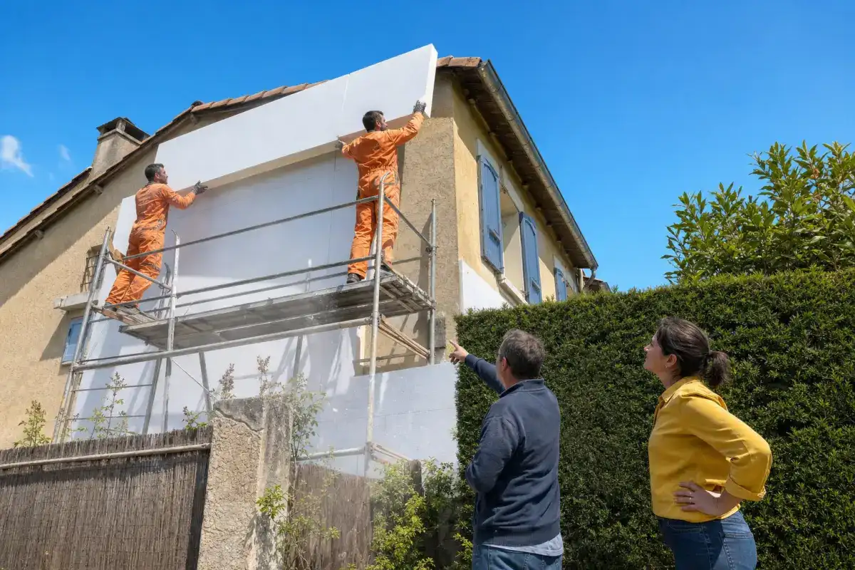 External wall insulation: the law gives you no right to cross the boundary. What you must get first