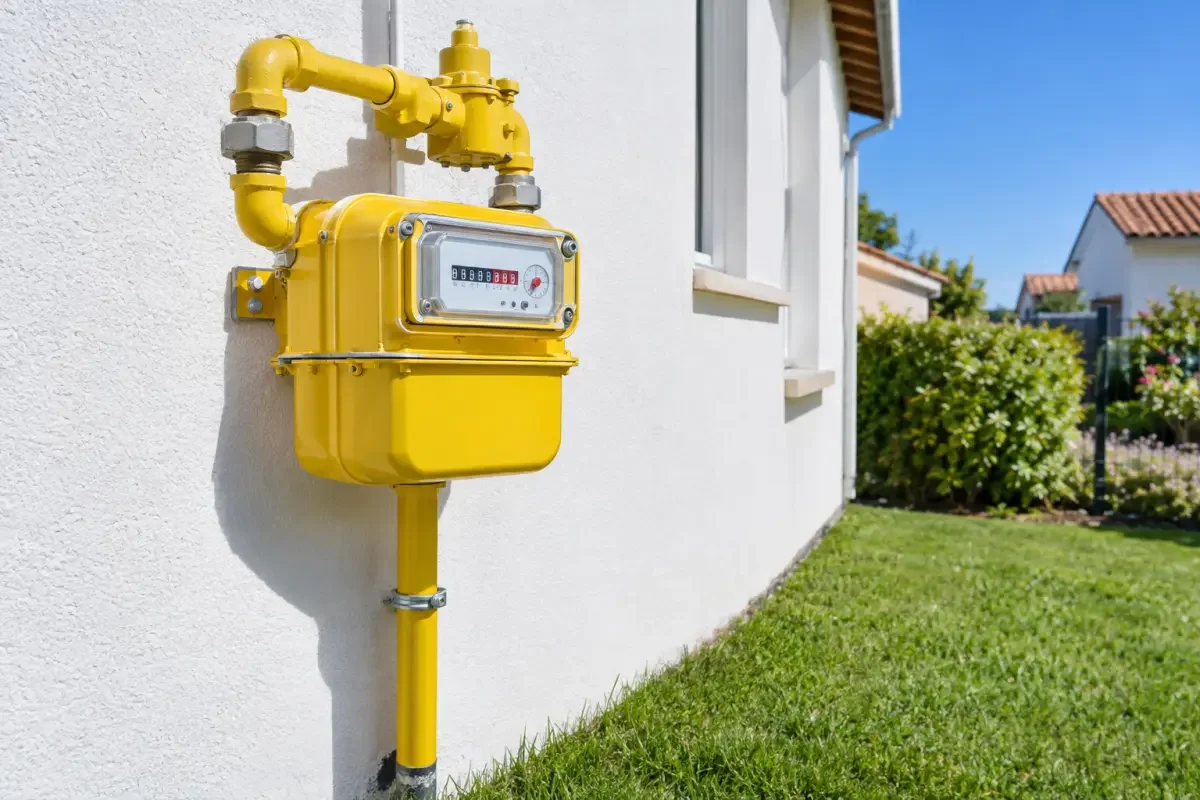 Heating 100 m² this winter: £1,650 on oil, £1,140 on pellets, £1,060 on gas, £1,050 with a heat pump