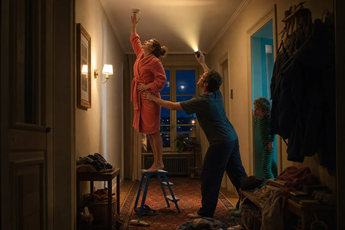 Smoke alarm chirping at 3am: why it stops by morning and starts again tonight