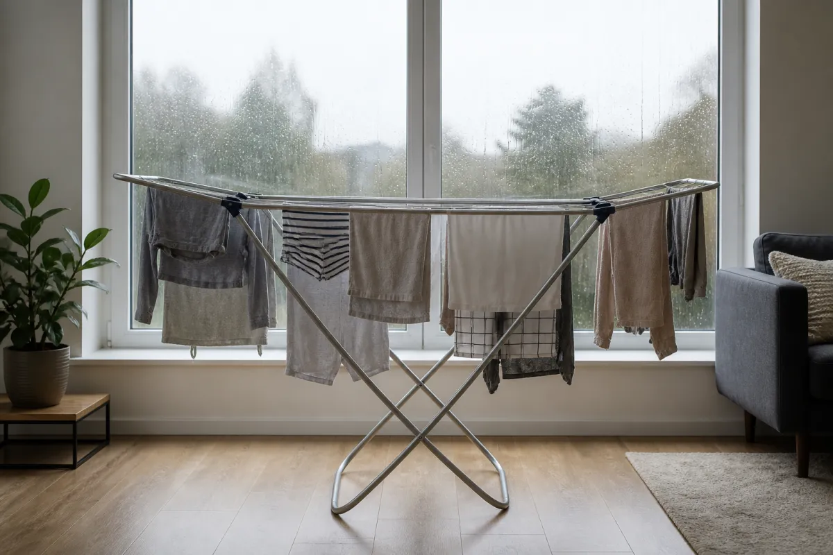 Drying laundry indoors: the hidden cost few people ever add up