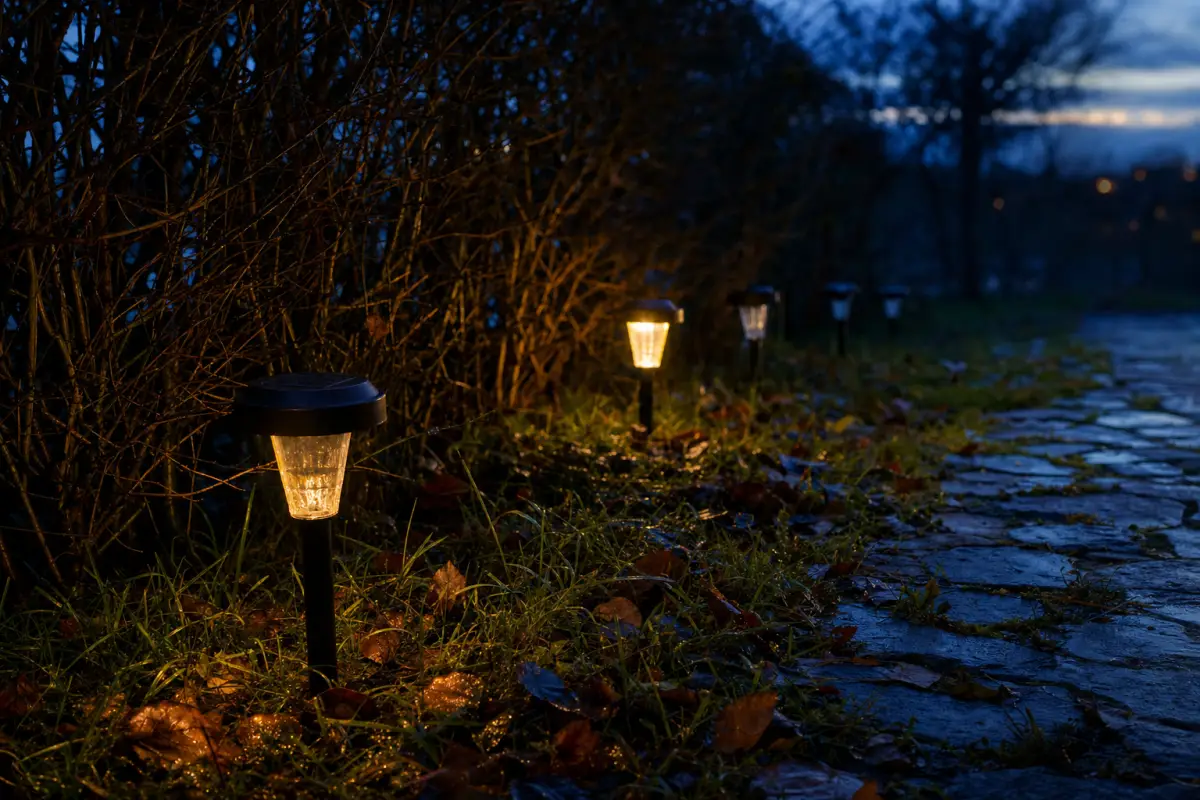 Garden solar light going out by 10pm: why it isn't actually broken