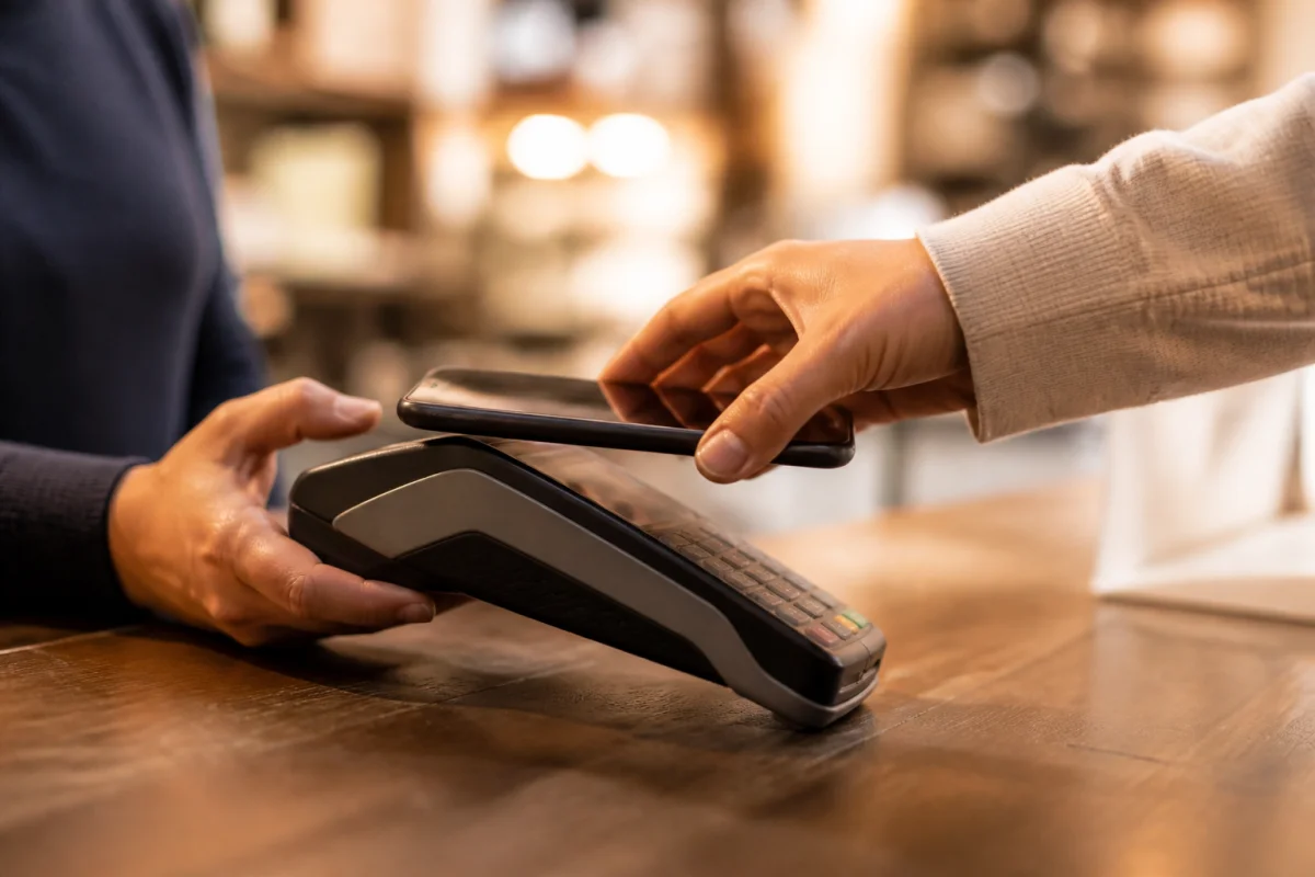 Tapping your phone to pay abroad feels effortless, but one screen on the terminal quietly decides your rate