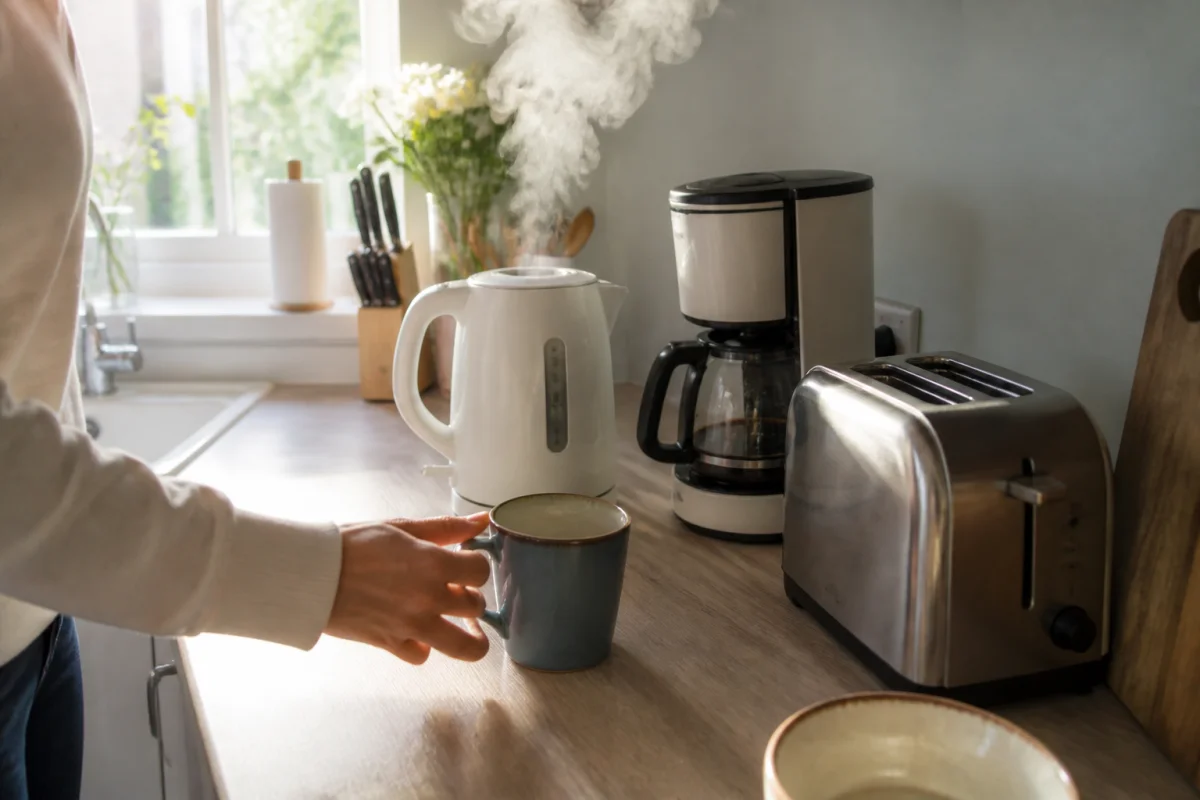 Kettle, toaster, coffee machine: the breakfast appliance that really costs you