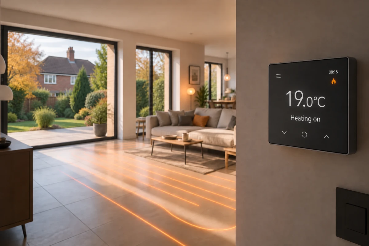 Underfloor heating: why switching it on the night before the first cold snap is already too late