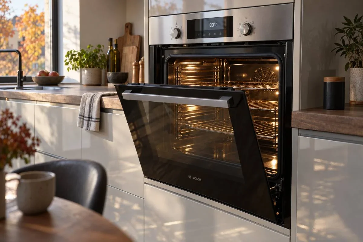 Leaving the oven door open after cooking: false economy or genuinely free heating?
