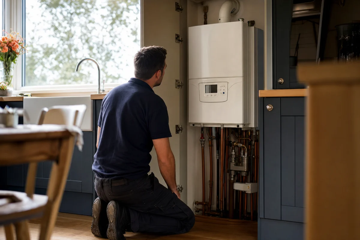 Boiler pressure below 1 bar: the tap hidden under the unit that gets your radiators going again