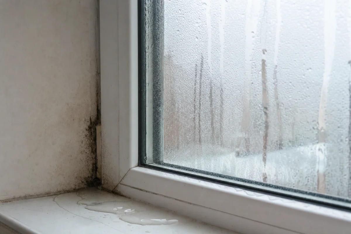 Damp walls and streaming windows: the test that tells you if it is your ventilation