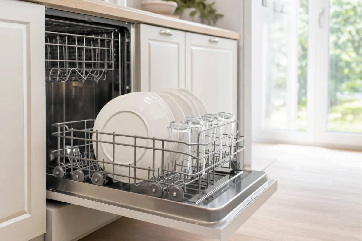 Plumbing the dishwasher into the hot tap: what a year of it is actually worth