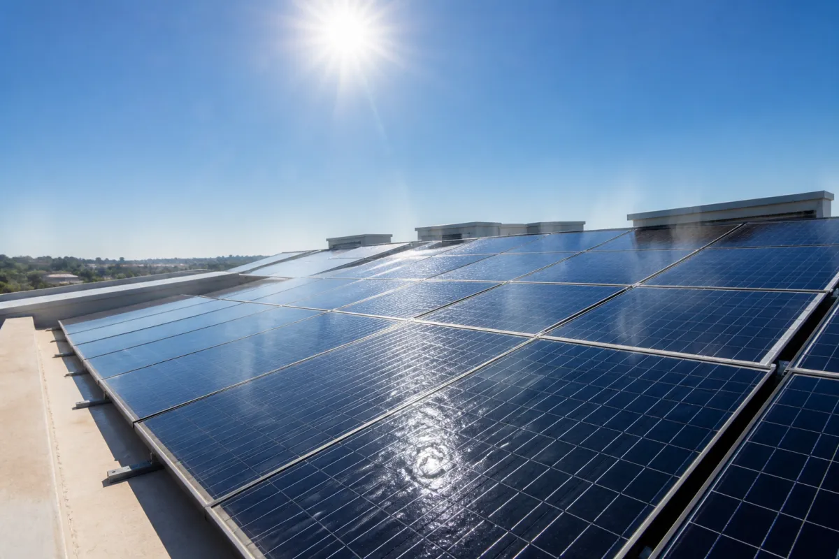 Solar panels in the heatwave: why the hottest days generate less power, not more