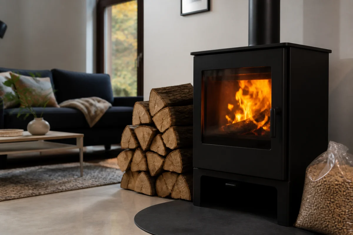 Wood-burning stove or pellet stove: comparing running costs and the rules before winter