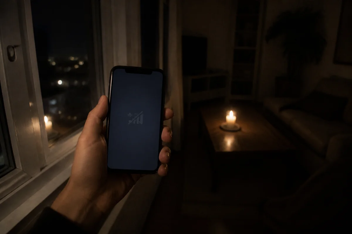 Power cut: why your mobile signal dies within minutes (and how to stay reachable)