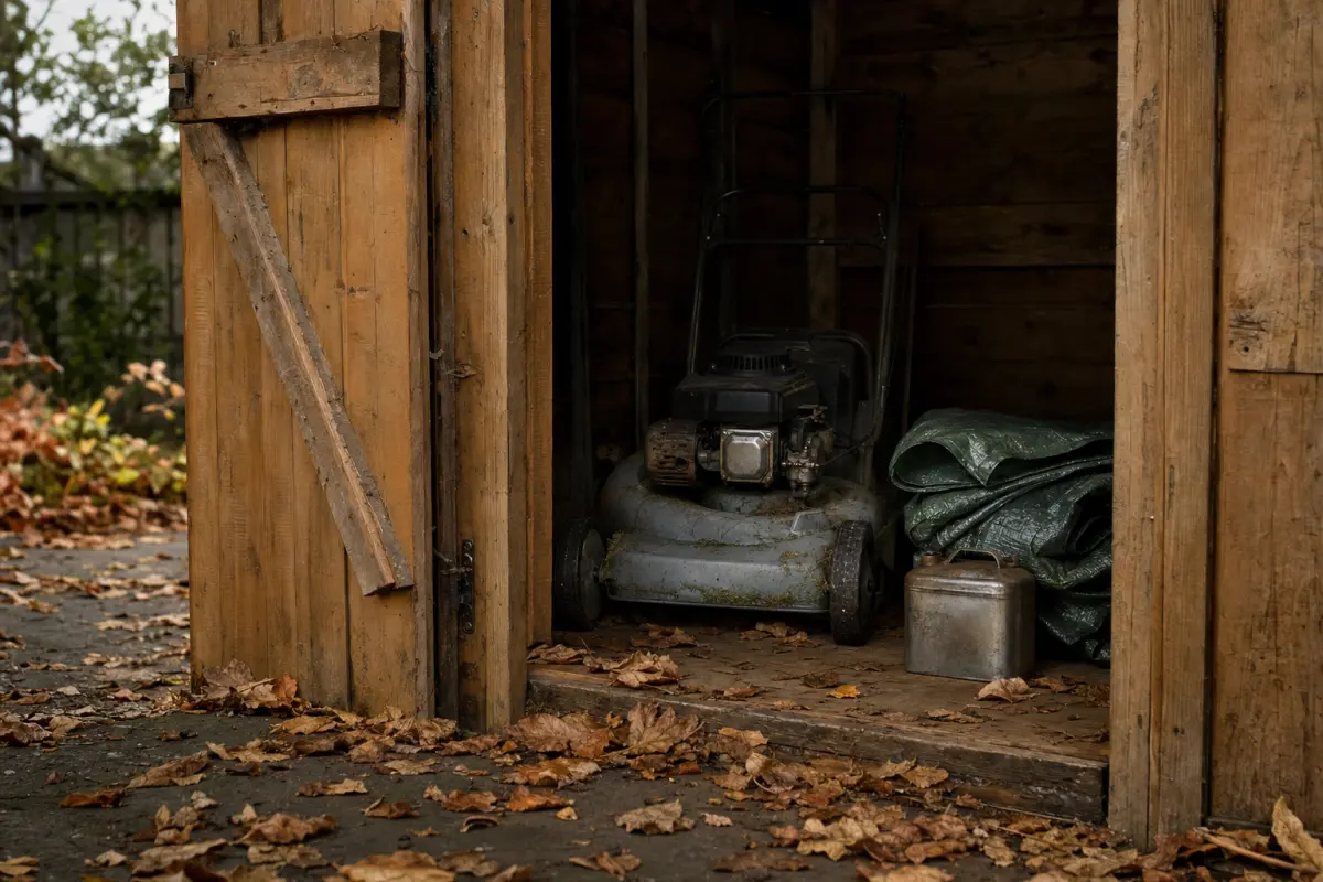 Putting the mower away for winter: full or empty tank? The right call to avoid a costly repair