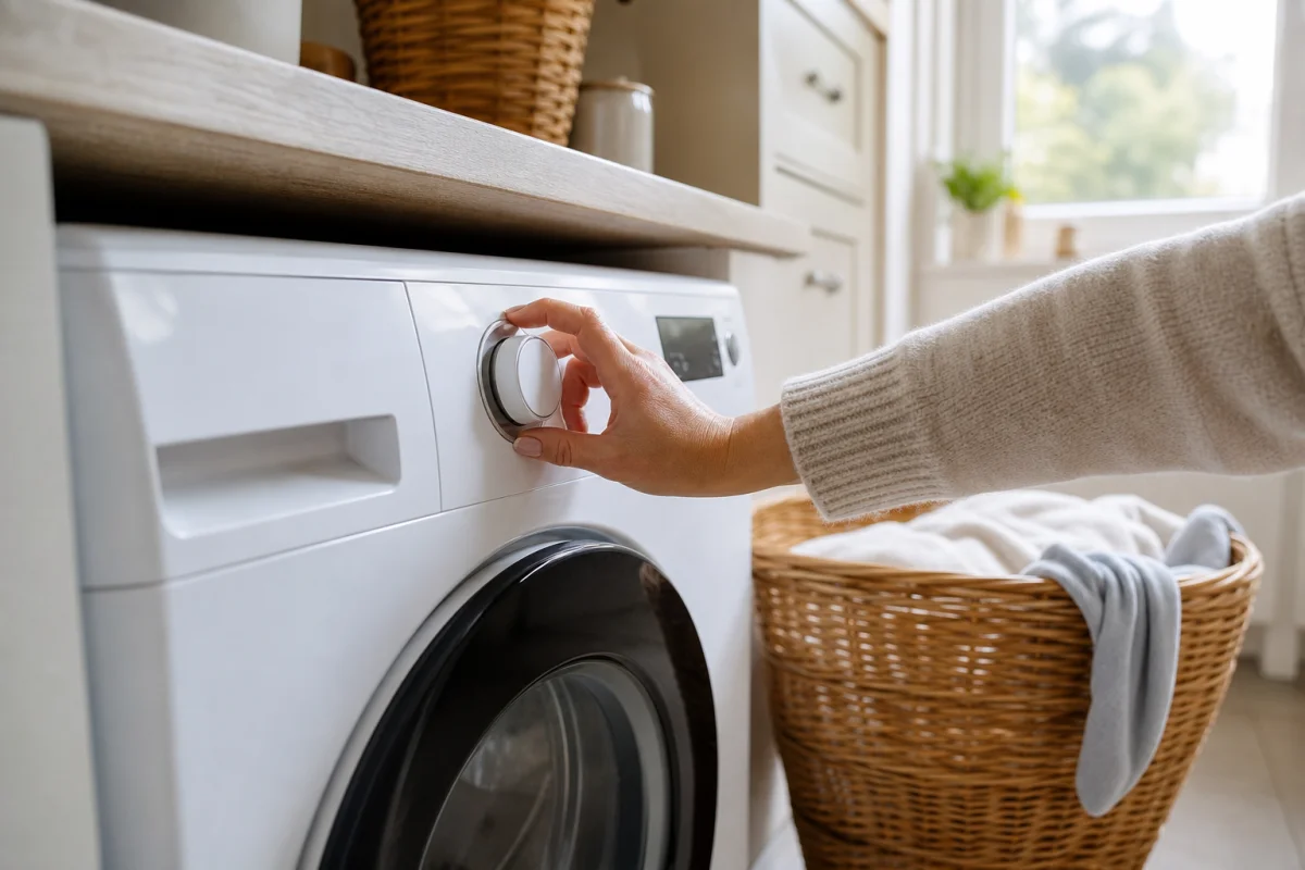 Washing at 30°C instead of 60°C: what that quarter-turn of the dial really saves you
